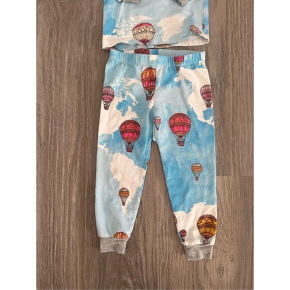 Bedhead 12-18 months Print Fitted Stretch Organic Cotton Two-piece Pajamas In Ta - Picture 3 of 5